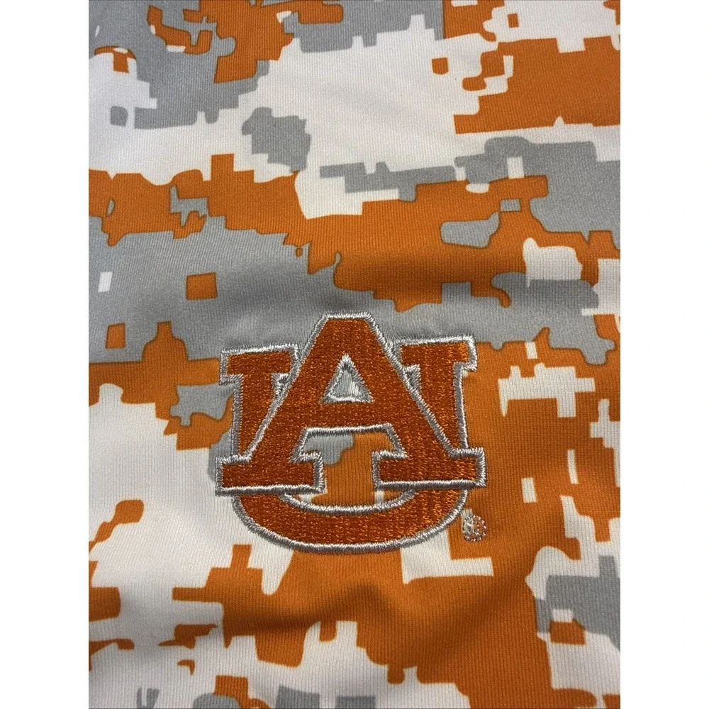 Auburn Oaks Digital Camo 1/4 Zip Auburn University, Size Medium